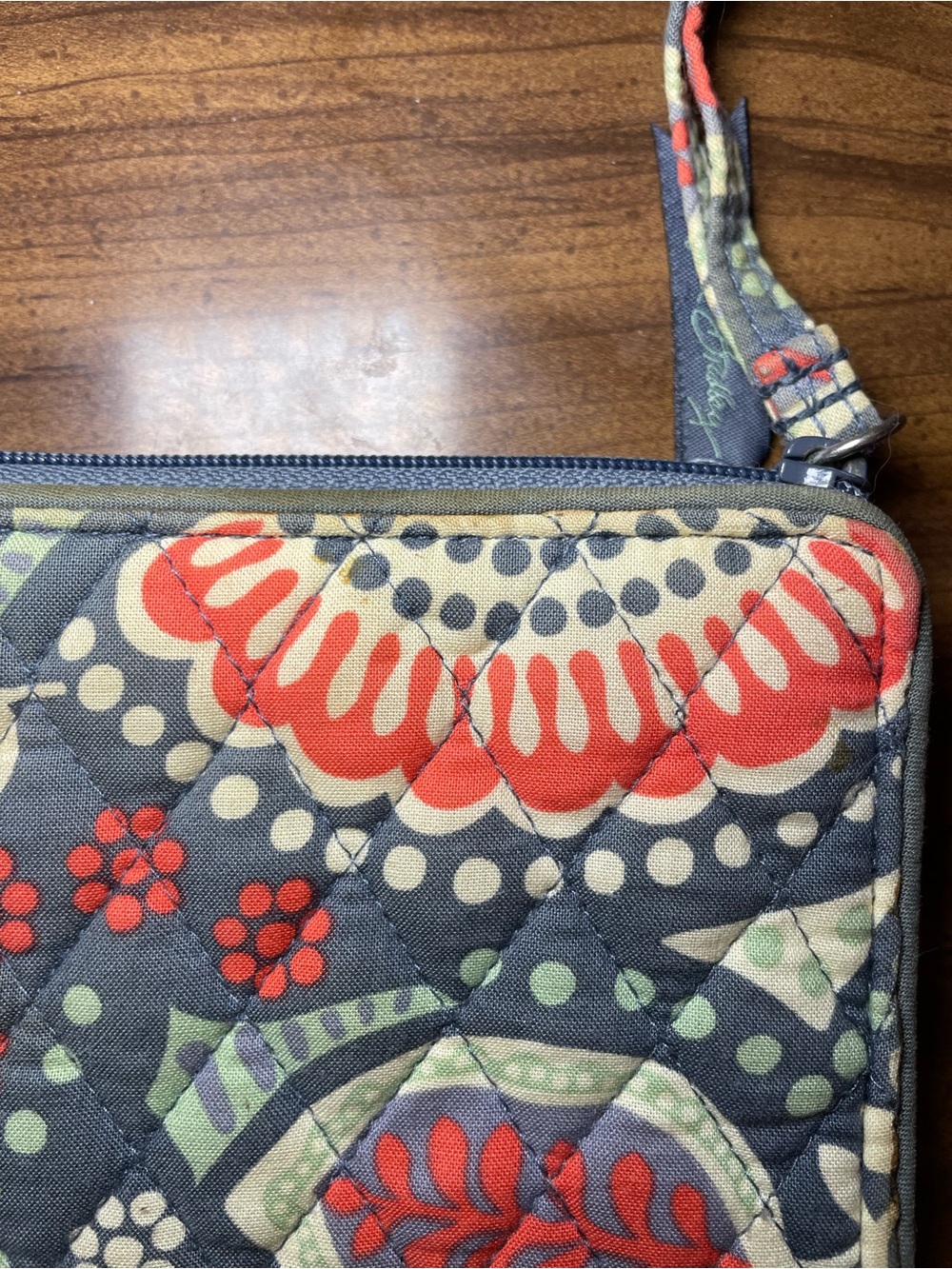 Vera Bradley Nomadic Floral Wristlet - Picture 6 of 11